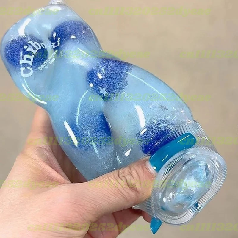 Fruit Filled Maltose Toothpaste Stress Relief Ball Soft Slow Rising Deformable Squeeze Squishy Fidget Sensory Toy