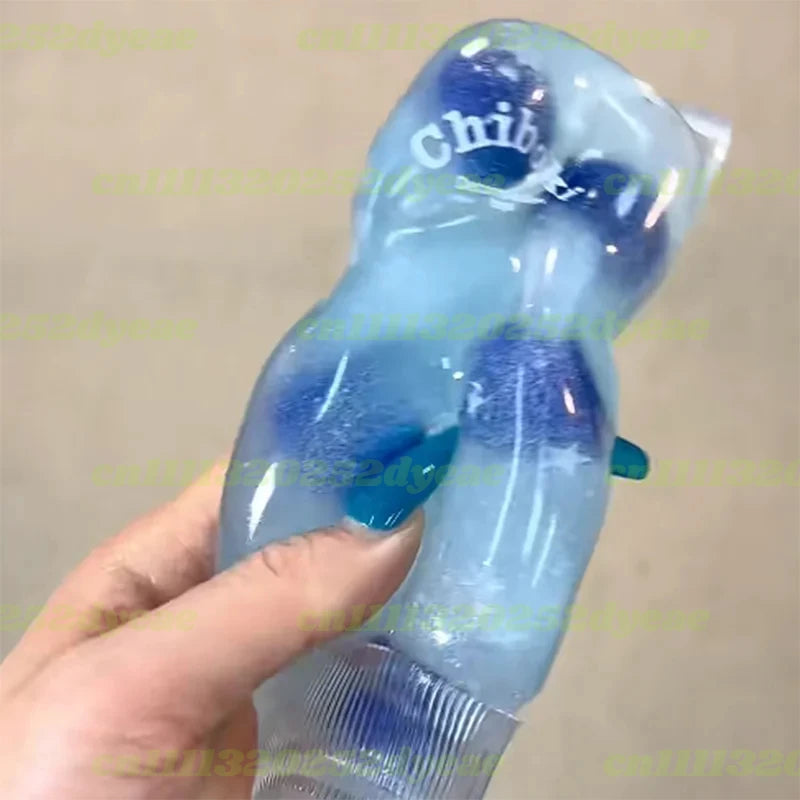 Fruit Filled Maltose Toothpaste Stress Relief Ball Soft Slow Rising Deformable Squeeze Squishy Fidget Sensory Toy