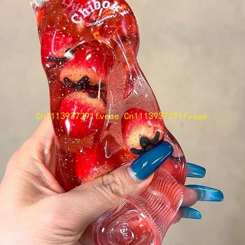 Fruit Filled Maltose Toothpaste Stress Relief Toy Soft Slow Rising Deformable Squeeze Squishy Fidget Sensory Toy